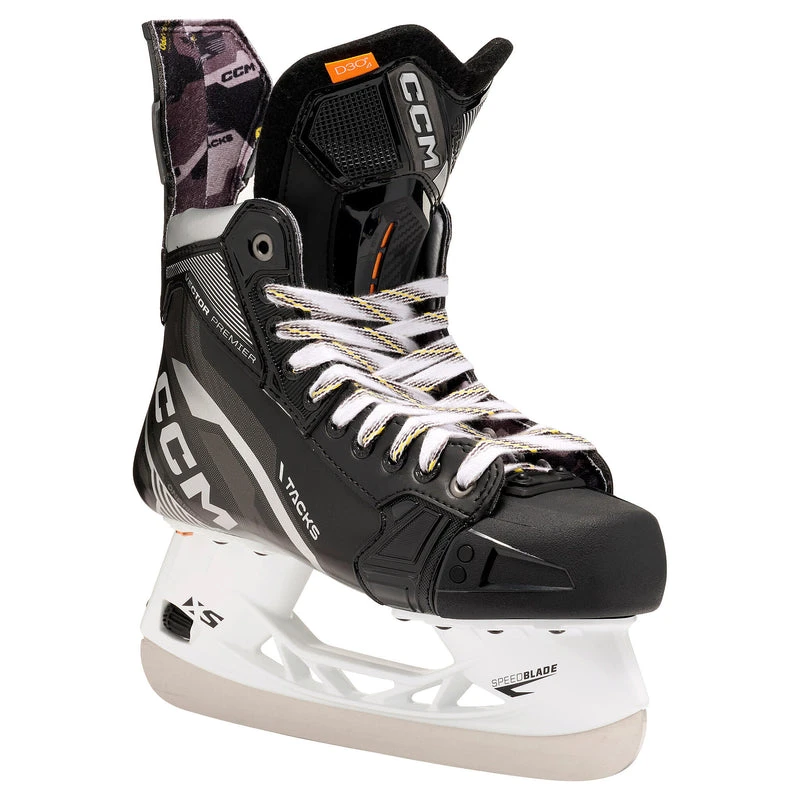 CCM Tacks Vector Premier Intermediate Hockey Skates (2022) With STEP Steel XS - Source Exclusive - Image 4
