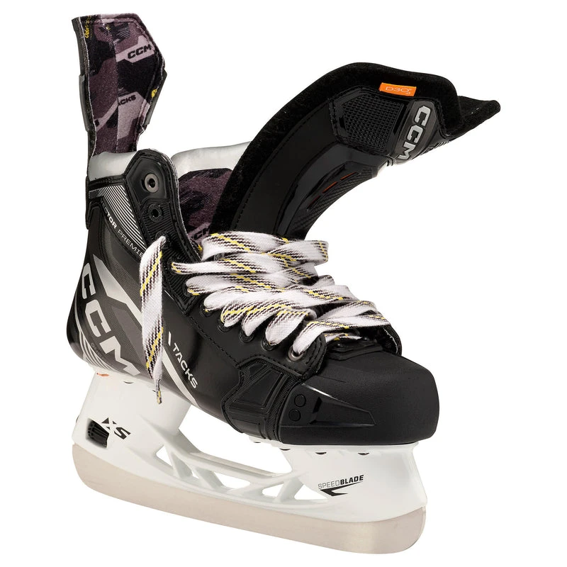 CCM Tacks Vector Premier Intermediate Hockey Skates (2022) With STEP Steel XS - Source Exclusive - Image 5