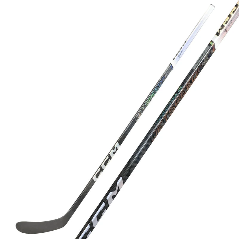 CCM JetSpeed FT6 Pro Intermediate Hockey Stick (2023) - Chrome - Image 7