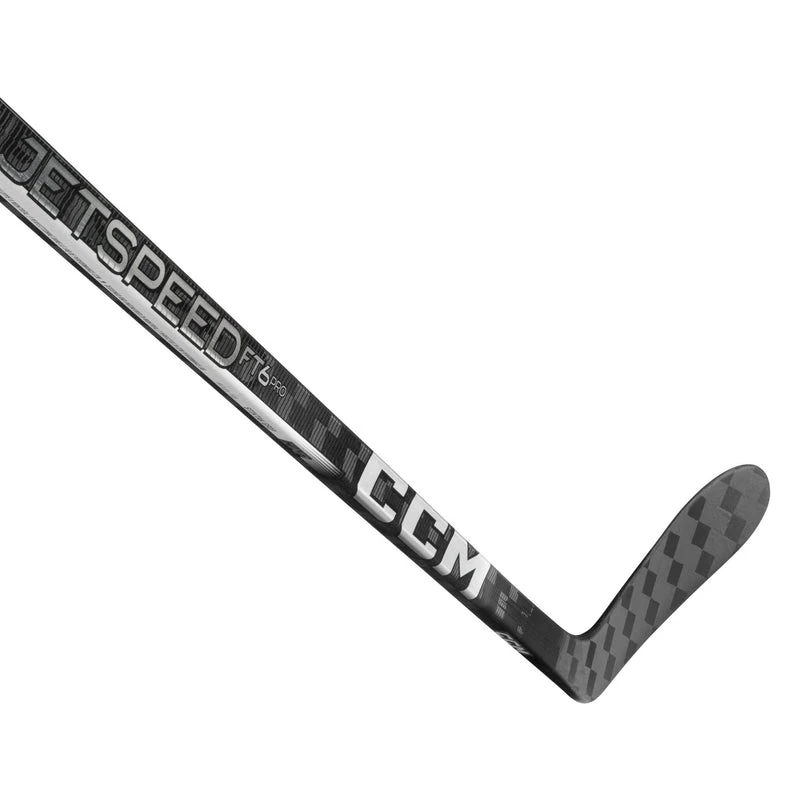 CCM JetSpeed FT6 Pro Intermediate Hockey Stick (2023) - Chrome - Image 3