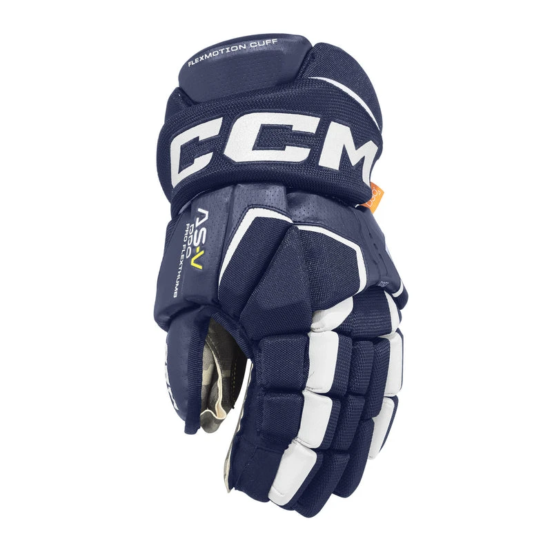 CCM Tacks AS-V Pro Junior Hockey Gloves (2022) - Image 5